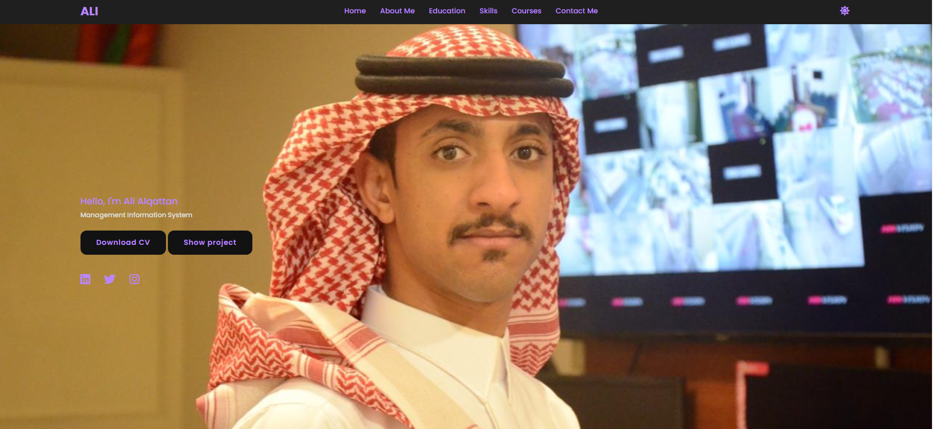 personal website